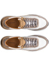 Magnanni Bravo V in Taupe Suede / White