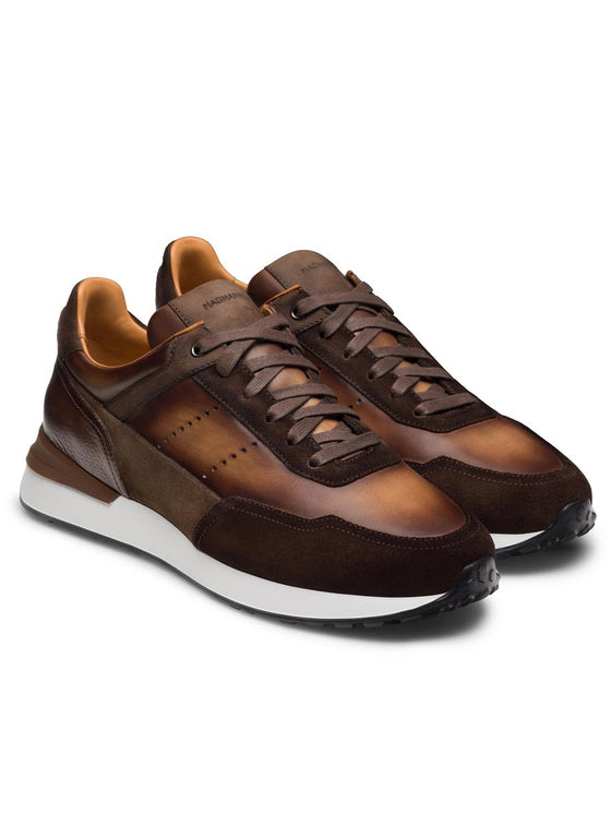 Magnanni Bravo V in Midbrown Suede / Brown
