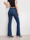 Good American Soft Tech Good Classic Bootcut Jeans in Indigo511