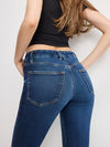 Good American Soft Tech Good Classic Bootcut Jeans in Indigo511