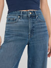 Good American Soft Tech Good Waist Palazzo Ankle Jean in Indigo1281