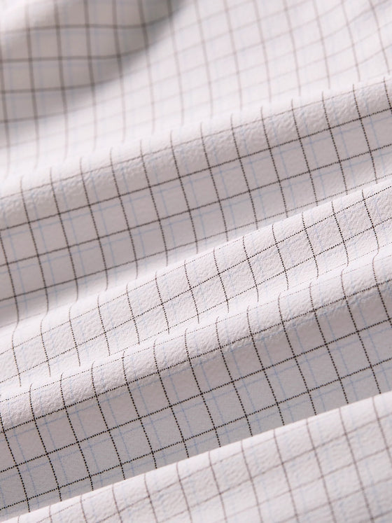 Leeward Dress Shirt in Espresso Joel Plaid