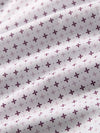 Leeward Dress Shirt in Eggplant Hatch Mark