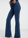 Good American Good Legs Flare Jeans in Blue004