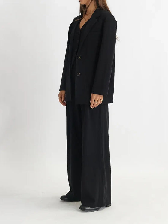 All Row The Leola Jacket in Black