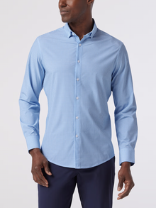  Mizzen + Main Leeward No Tuck Dress Shirt in Provence Circle Print