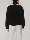Varley Anika Half Zip Fleece in Black 