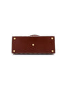 Gucci Padlock Top Handle Bag GG Coated Canvas and Leather Small