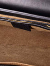Gucci Padlock Top Handle Bag GG Coated Canvas and Leather Small