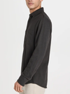 Faherty Brand Knit Seasons Shirt in Washed Black
