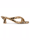 Dolce Vita Brevel Heels in Leopard Raffia