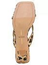 Dolce Vita Brevel Heels in Leopard Raffia