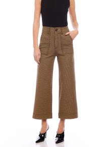  Fifteen Twenty Rylee Crop Pants in Houndstooth