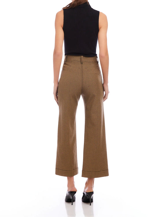 Fifteen Twenty Rylee Crop Pants in Houndstooth