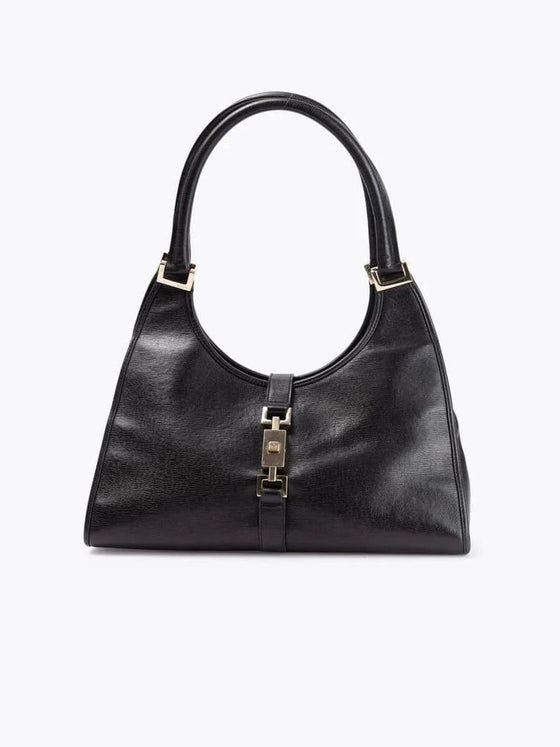 Gucci Jackie O Shoulder Bag in Black