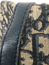Christian Dior Trotter Canvas Boston Bag Navy