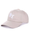 Vanilla Monkey City Logo Embroidered Monogram Baseball Cap Hat