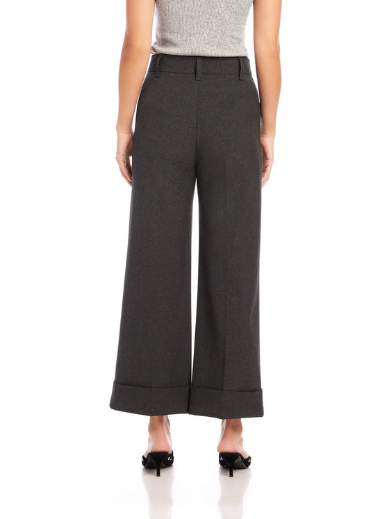 Fifteen Twenty Rylee Cuffed Pants in Gray