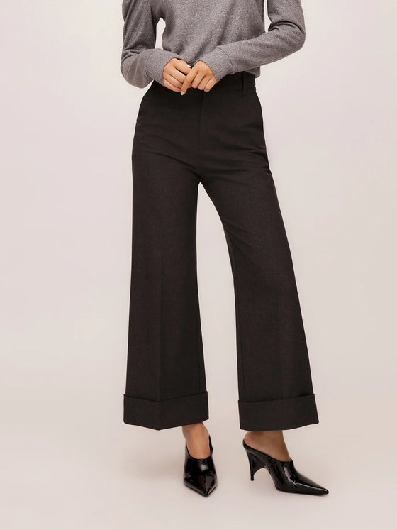 Fifteen Twenty Rylee Cuffed Pants in Gray