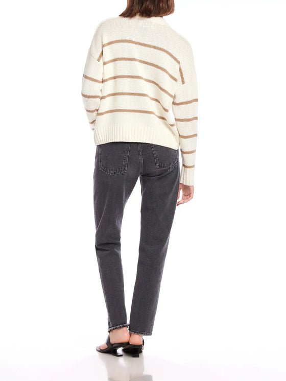 Luca Crewneck in Stripe FifteenTwenty