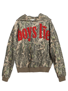  Boys Lie Manhunt Racer Hoodie in Multi