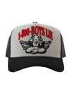 1-800 Boys Lie Trucker angel red