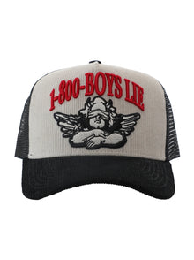  1-800 Boys Lie Trucker angel red