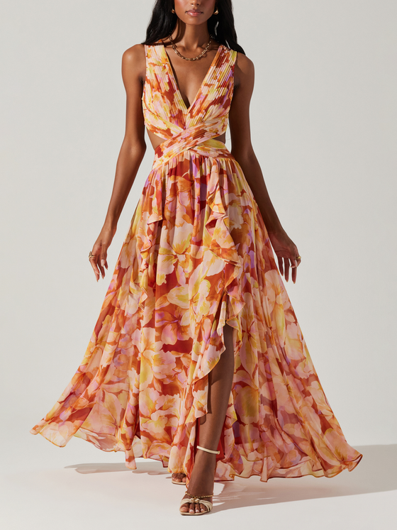 Noya Floral Maxi Dress