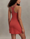 Varley Ruan Court Dress 30" in Baked Apple