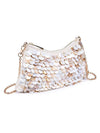 Urban Expressions Opalite Evening Bag in Ivory