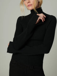  The Palmer Turtleneck in Black