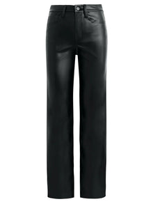  Joe's Jeans The Margot - High Rise Vintage Relaxed - Vegan Leather