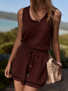 Varley Gideon Knit Tank in Ironwood