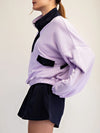 Rae Mode French Terry Playful Set Sweet Lavender Navy
