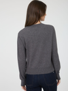 Grey V Neck Sweater Blu Pepper