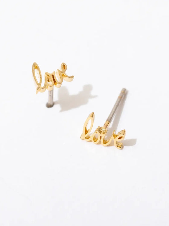 Larissa Loden Love Stud Earrings