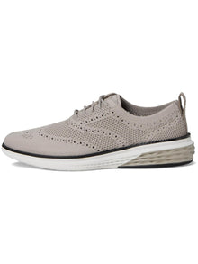  Cole Haan Grand Hurrion Stitchlite Wingtip Oxfords in Dove/Paloma/Optic White