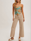 Bluivy's Paisley Satin Bandana Tube Top