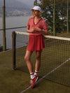 Varley Davina High-Rise Skort 15" in Baked Apple