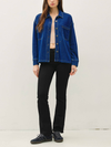 Be Cool's Knit Denim Crop Shacket