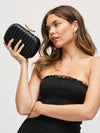 Urban Expressions Allison Evening Bag in Black