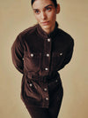 DL 1961 Utility Jacket in Meteorite (Corduroy)