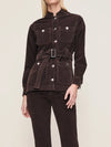 DL 1961 Utility Jacket in Meteorite (Corduroy)