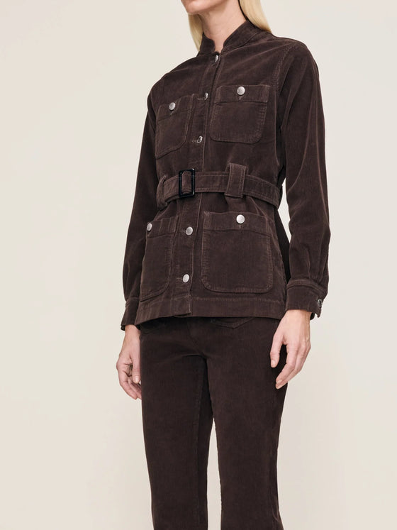 DL 1961 Utility Jacket in Meteorite (Corduroy)