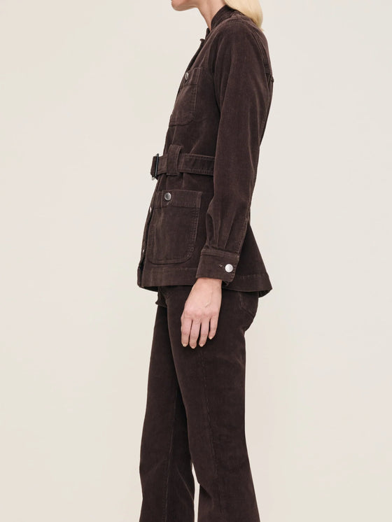 DL 1961 Utility Jacket in Meteorite (Corduroy)