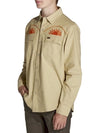 Howler Bros Crosscut Deluxe Longsleeve in El Sol Gold
