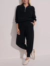 The Relaxed Pant 27.5 in Black