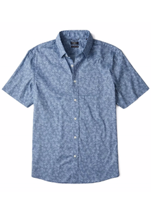  Faherty Brand Movement Short Sleeve Shirt in Horizon Bloom