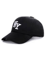 Vanilla Monkey City Logo Embroidered Monogram Baseball Cap Hat