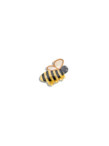  Solar Eclipse Hand-Painted Mini Bee Claw Hair Clip